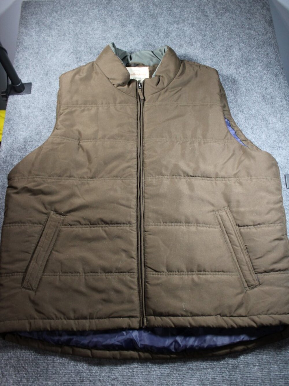 Weatherproof Original vintage 1948 Men’s Puffer Vest Brown Size XXL Quilted
